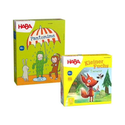 HABA Reisespiele-Set, 2-teilig, ab 4 Jahren | ab 4+ Jahre | Sand- und Gartenspielzeug
