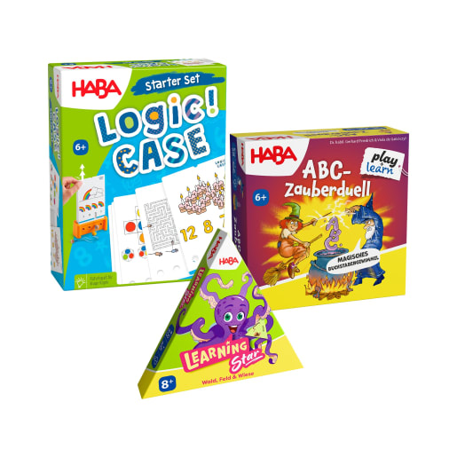 HABA Spielset Vorschule, 3-teilig, ab 6 Jahren | ab 6+ Jahre | Sand- und Gartenspielzeug