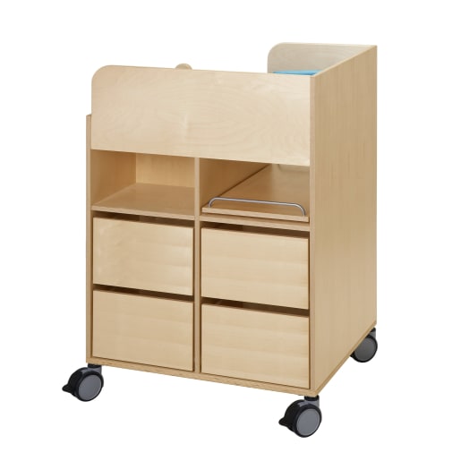 WEHRFRITZ Wickelwagen mit Treppe