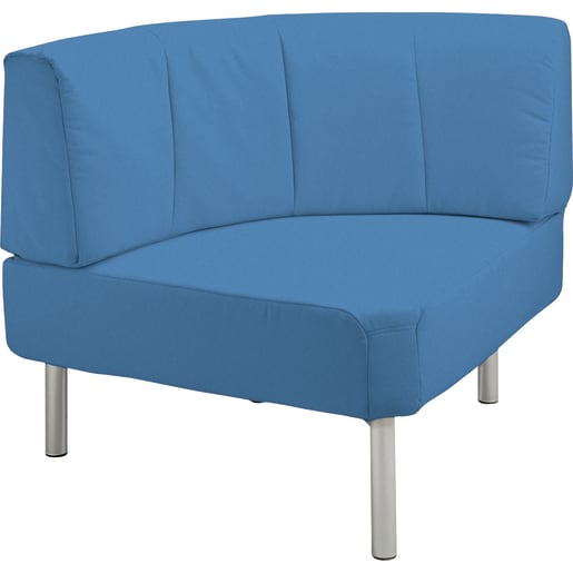WEHRFRITZ Sofa Rebello rundes Eckelement mit Rückenlehne, div. Stoffe