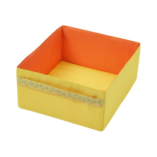 WEHRFRITZ Stoffbox, gelb/orange