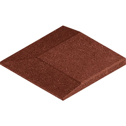 Eckplatte, 50 x 50 x 4,5 cm