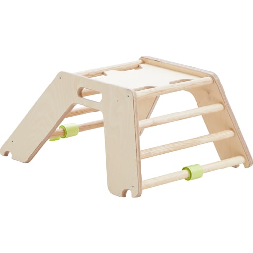 WEHRFRITZ Zwergenspitze, natur | ab 2+ Jahre | Wippen, Balancieren und Karusells, portable | Für Krippe & Kindergarten, Schule & Hort