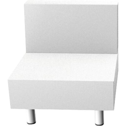 WEHRFRITZ Kleines Podest mit Rückenlehne, Sitzhöhe 44 cm