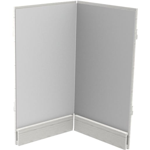 WEHRFRITZ Eckspiegel, gerade, L 65 x B 65 x H 106 cm | ab 0+ | Spiegel | Für Krippe & Kindergarten, Schule & Hort, Therapie & Pflege
