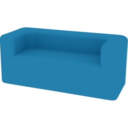 WEHRFRITZ Sofa 2-Sitzer, Kunstleder, div. Farben, Sitzh. 38 cm, B 140 x H 60 x T 60 cm