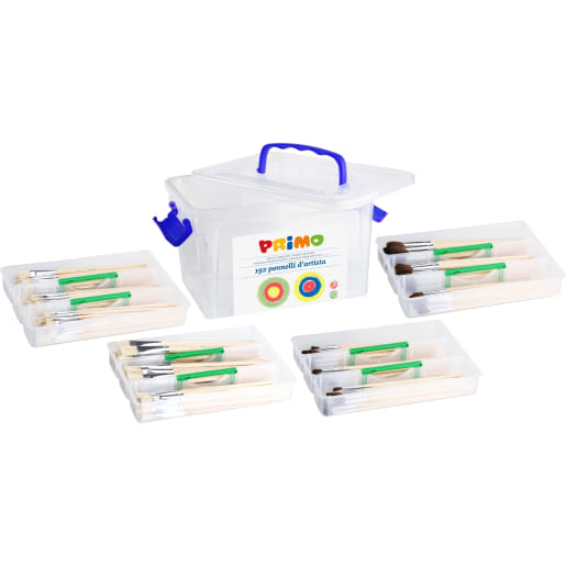 Pinsel-Set in Aufbewahrungsbox, 192 Stück