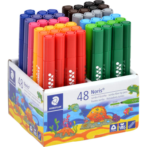 Staedtler Fasermaler Jumbo, 48 Stück