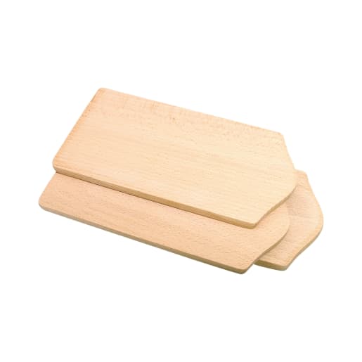 WEHRFRITZ Brettchen, 3 Stück | Blankoartikel Holz | Für Krippe & Kindergarten, Schule & Hort, Therapie & Pflege