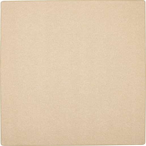 Bauteppich, Sandbeige, 2 x 2 m
