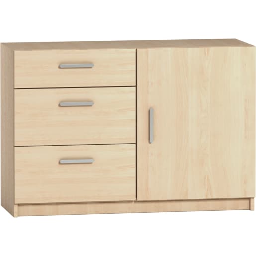 WEHRFRITZ Türen-/Schubfachschrank variado, Tür rechts, B 100 x H 80,6 x T 45,5 cm