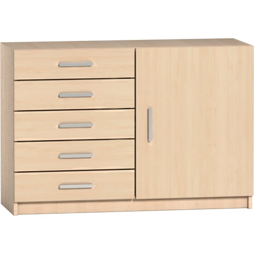WEHRFRITZ Türen-/Schubfachschrank variado, Tür rechts, B 100 X H 80,6 x T 45,5 cm
