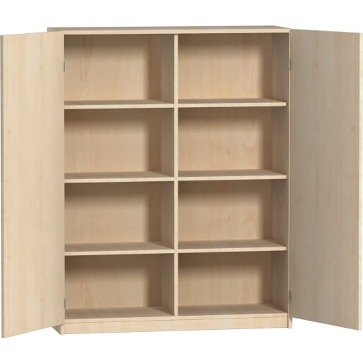 WEHRFRITZ Drehtürenschrank variado, B 100 x H 154,2 x T 45,5 cm | ab 12+ Jahre | Hochschränke und mittelhohe Schränke | Für Krippe & Kindergarten, 