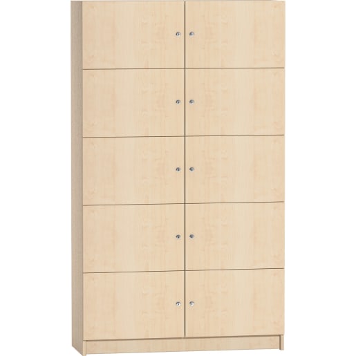 WEHRFRITZ Schließfachschrank variado, B 100 x H 191 x T 45,5 cm | ab 12+ Jahre | Hochschränke und mittelhohe Schränke | Für Krippe & Kindergarten, 