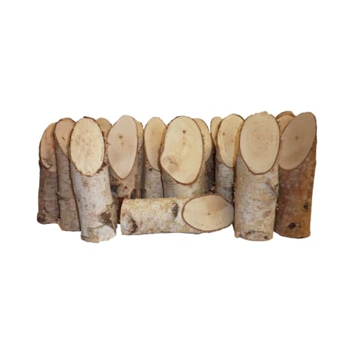 Birkenstämmchen, 20 Stück (1,5 kg)