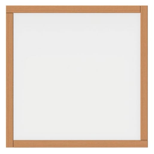 WEHRFRITZ Whiteboard, 80x80cm