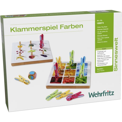 WEHRFRITZ Klammerspiel Farben
