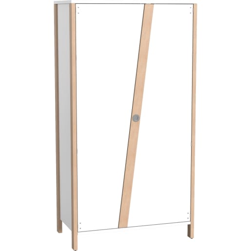 WEHRFRITZ Hochschrank Linus mit Doppeltür, B 110,4 x H 208,6 (mit Füßen) x T 60 cm | ab 0+ | Hochschränke und mittelhohe Schränke | Für Krippe & 