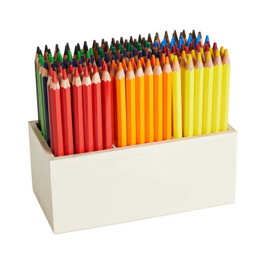 WEHRFRITZ Stifte Set, dick, 145 teilig | Buntstifte/Bleistifte | Für Krippe & Kindergarten, Schule & Hort, Therapie & Pflege