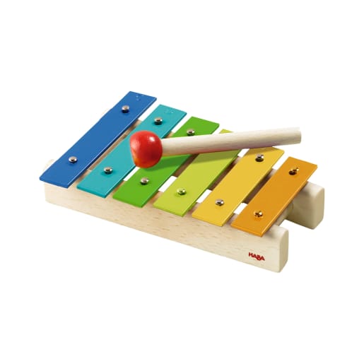 HABA Pentatonisches Metallophon | ab 2+ Jahre | Musikinstrumente und Zubehör