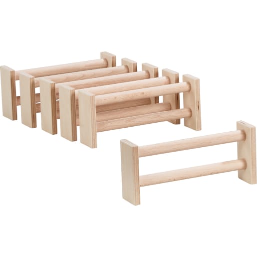 WEHRFRITZ Zaun-Set Bauernhof, 6-teilig | ab 3+ Jahre | Puppenhäuser, Spielbehausung klein und Zubehör | Für Wortschatzwissen, Krippe & Kindergarten, 