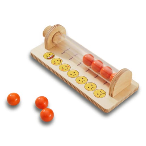 WEHRFRITZ Feelix & Fay: Emotionsbarometer | ab 3+ Jahre | Lernspiele | Für Differenzierte Ausdrucksfähigkeit, Emotionserkennung und -regulation, 