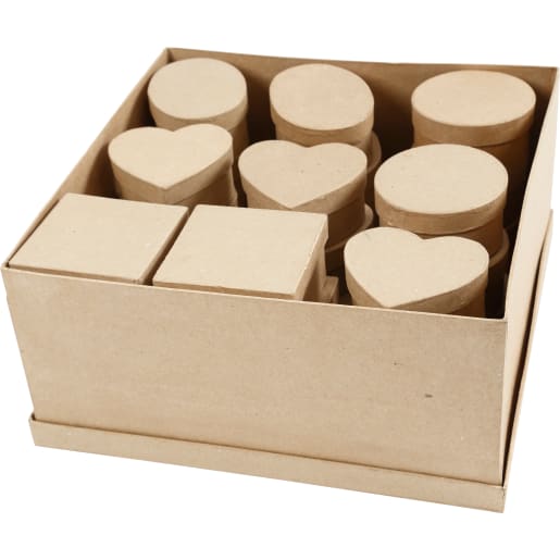 Pappboxen-Set, 28-teilig