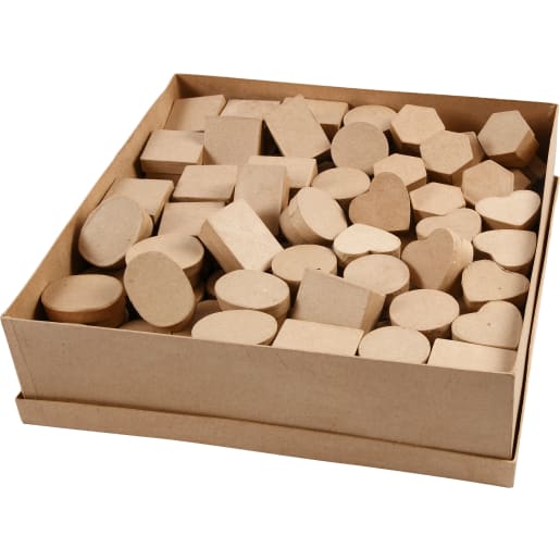 Mini-Pappboxen-Set, 144-teilig