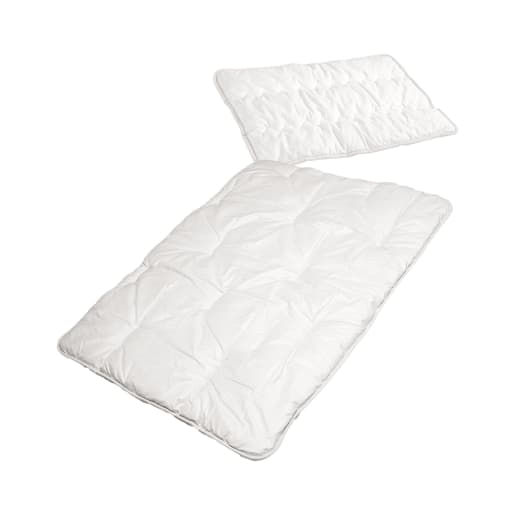 Bett-Set, 2-teilig, Kissen 40 x 60 cm, Decke 75 x 100 cm