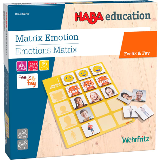 WEHRFRITZ Feelix & Fay: Bildkarten Matrix Emotionen, 97-teilig