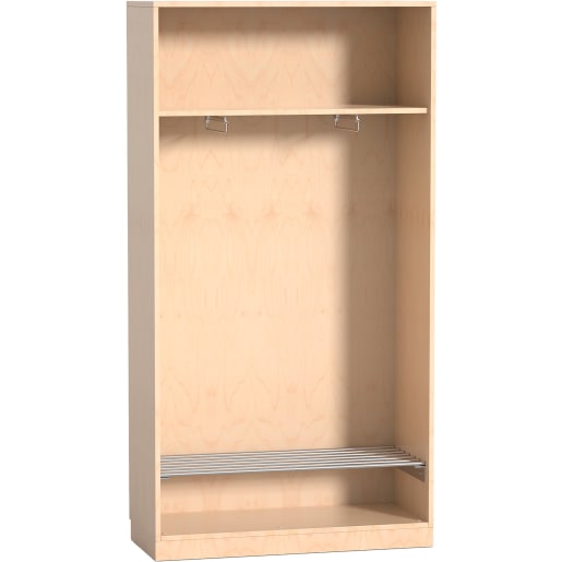 WEHRFRITZ Garderobenschrank variado, B 100 x H 191 x T 43,5 cm | ab 12+ Jahre | Garderobenschränke | Für Krippe & Kindergarten, Schule & Hort, 