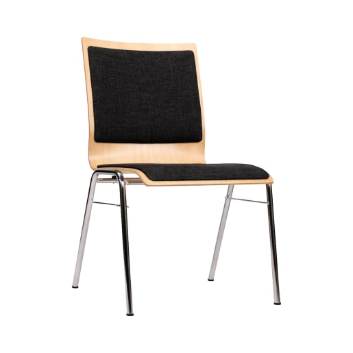 Stuhl combisit B gepolstert, div. Farben, Sitzh. 46 cm