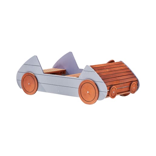 WEHRFRITZ Holzauto Speedy | ab 18+ Monate | Spielanlagen/Kombinationen und Bauteile (fest installiert) | Für Fingerfertigkeit, Kommunikation, Krippe &