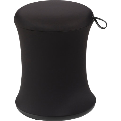 Hocker bobo, schwarz, Sitzhöhe 52 - 62 cm