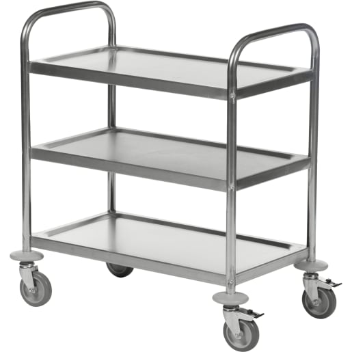 Kongamek Servierwagen, B 71 x H 80,5 x T 40 cm | ab 18+ Monate | Servierwagen | Für Krippe & Kindergarten, Schule & Hort, Therapie & Pflege