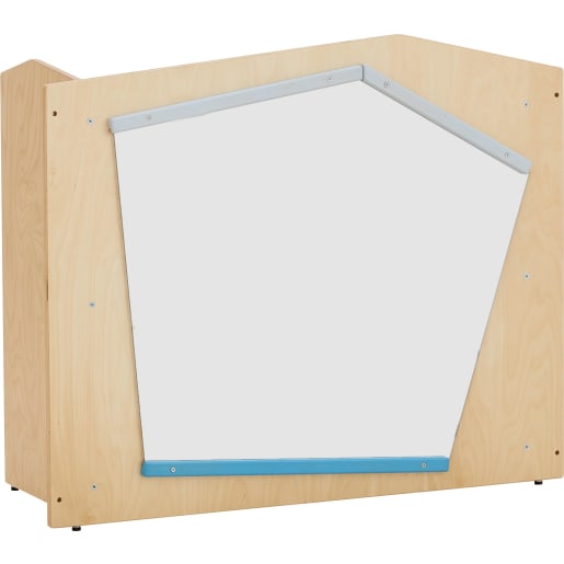 WEHRFRITZ Raumteiler „Regalschrank“ mit Spiegel | ab 0+ | Trenn- und Stellwände | Für Krippe & Kindergarten