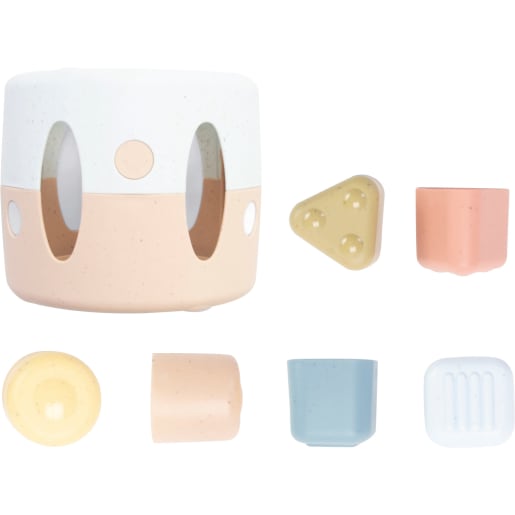 dantoy TINY-Bio-Sortierbox, 7-teilig, Kids 3-6Jahre