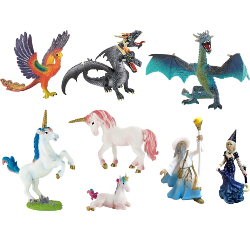 BULLYLAND BULLYLAND Fantasyfiguren-Set, 8-teilig