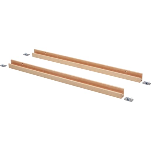 WEHRFRITZ Führungsleisten für Sinnesplatten, 2 Stück, L 81,5 cm | ab 12+ Monate | Funktionswände und -elemente für Spiel und Sinneserfahrung | Für 