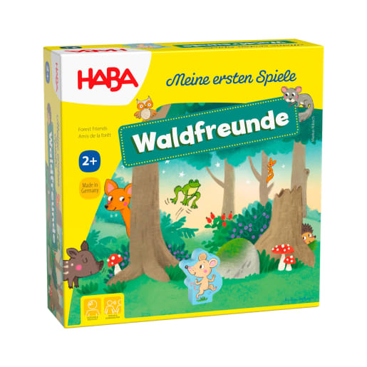 HABA Meine ersten Spiele - Waldfreunde, Memo Spiel, ab 2 Jahren | ab 2+ Jahre | Gedächtnisspiele