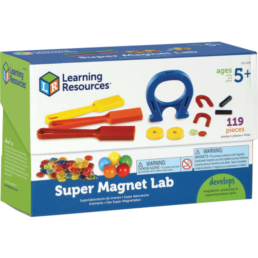 Learning Resources Forscherset Magnetismus, 120-teilig
