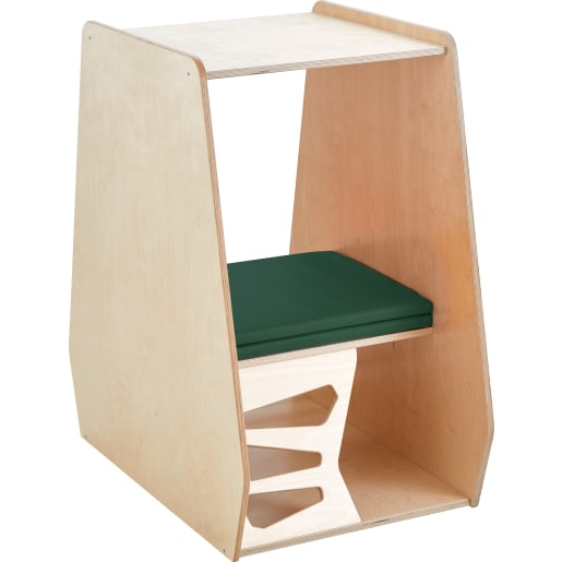 WEHRFRITZ Bewegungsschrank grow.upp, div. Farben, Sitzh. 40 cm, B 64 x H 109 x T 100 | ab 12+ Monate | Unterschränke | Für Krippe & Kindergarten