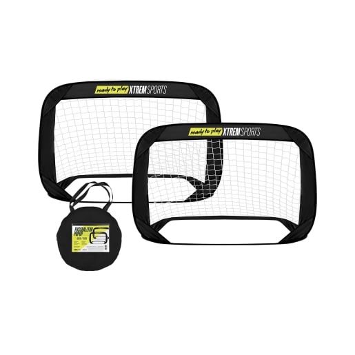 Xtrem Toys Pop-up-Fußballtore, 2 Stück