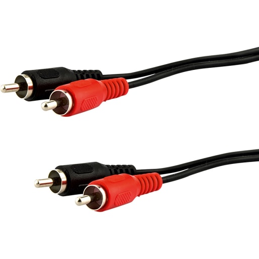 WEHRFRITZ Chinch-Kabel, L 2,5 m | Lampen und Leuchten | Für Krippe & Kindergarten, Schule & Hort, Therapie & Pflege